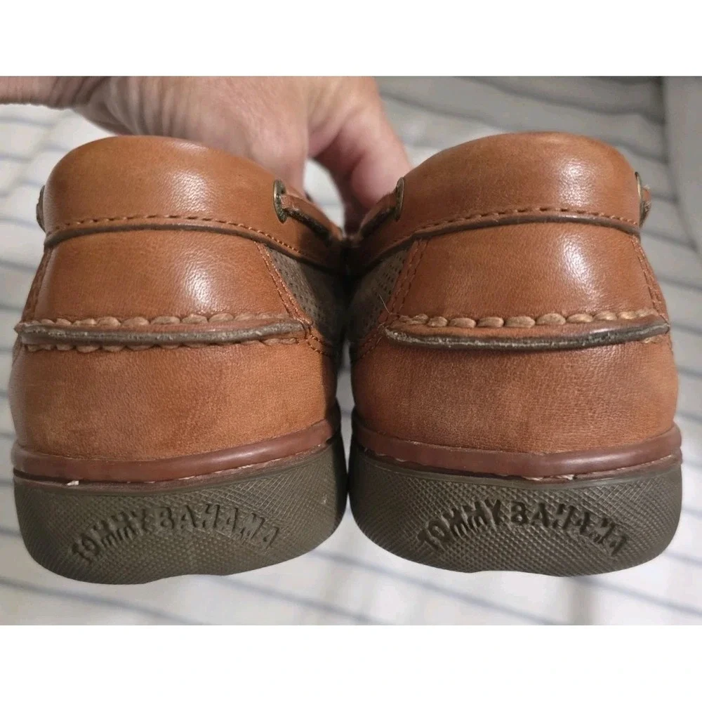 Men's Tommy Bahama Leather Slip-On Loafers - Size 9.5M